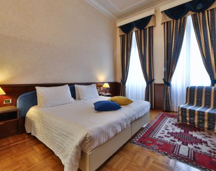 Suchen Sie Dienst- und Übernachtungsleistungen für Ihren Aufenthalt in Genua? Buchen Sie ein Zimmer im Best Western Hotel Moderno Verdi