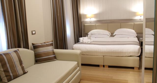 Prenota la tua camera Comfort al BW Hotel Moderno Verdi, 4 stelle a Genova