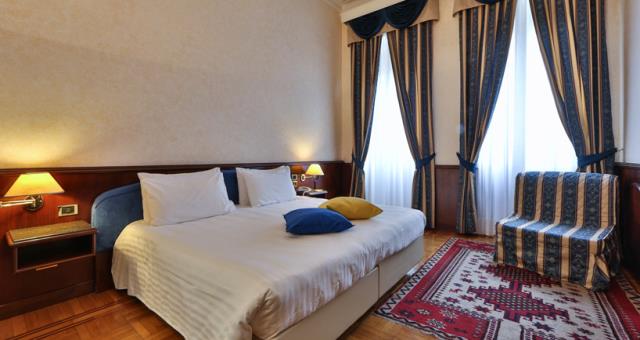 Suchen Sie Dienst- und Übernachtungsleistungen für Ihren Aufenthalt in Genua? Buchen Sie ein Zimmer im Best Western Hotel Moderno Verdi